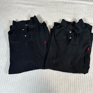 Polo Ralph Lauren Polo Shirt Mens XL Bundle Black Red Pony Golf Preppy Rugby